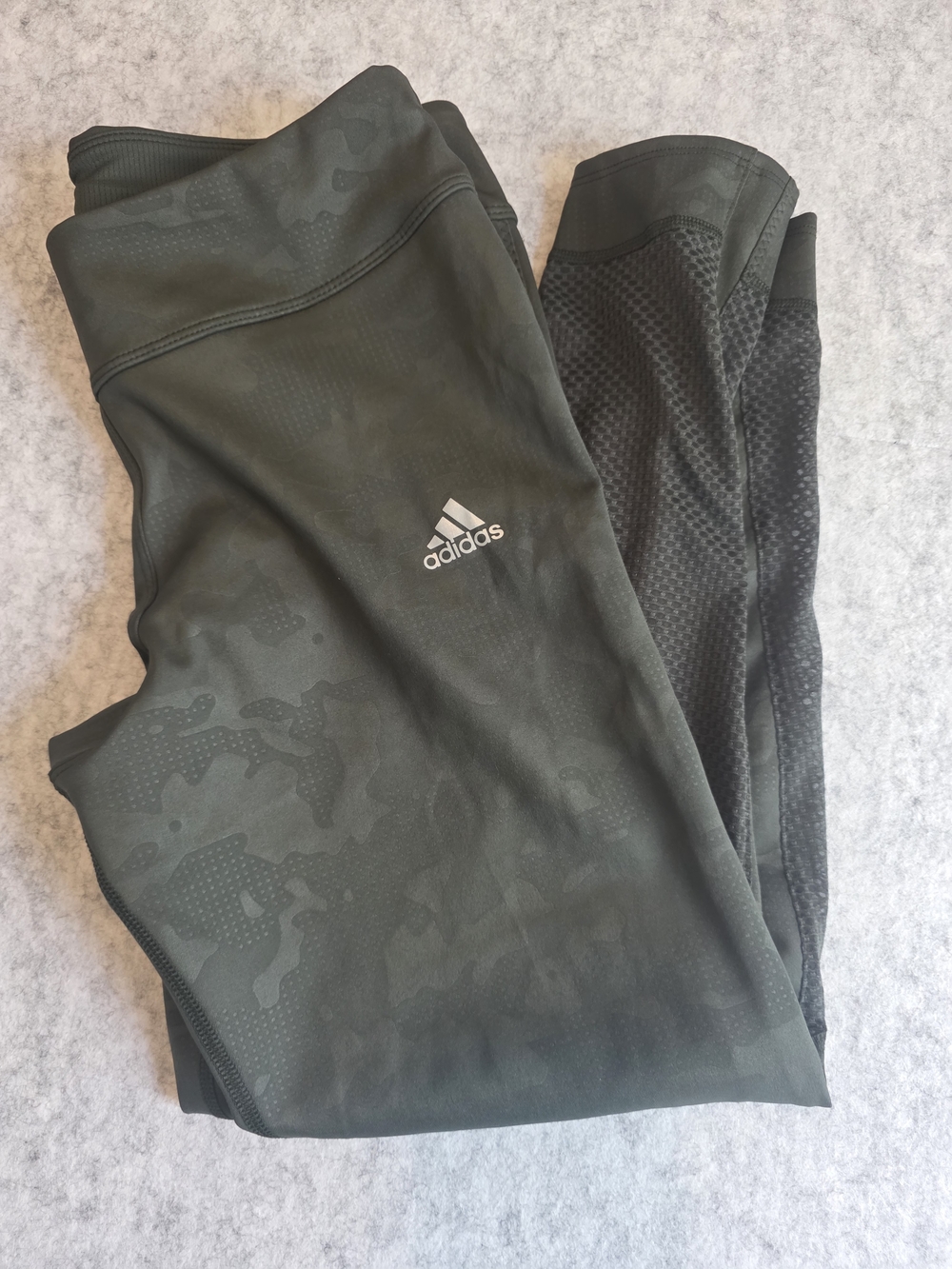 Adidas Olive Green Performance Leggings Medium NWOT